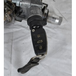 Piantone dello sterzo + blocchetto chiave Audi A4 avant Dal 2004 al 2009 Cod. 00466  1625144353028