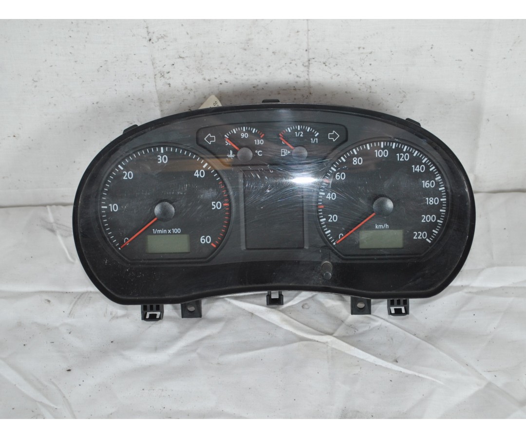 Strumentazione Contachilometri Completa Volkswagen Polo 9N dal 2001 al 2009 Cod.110080320037a  1625467882175