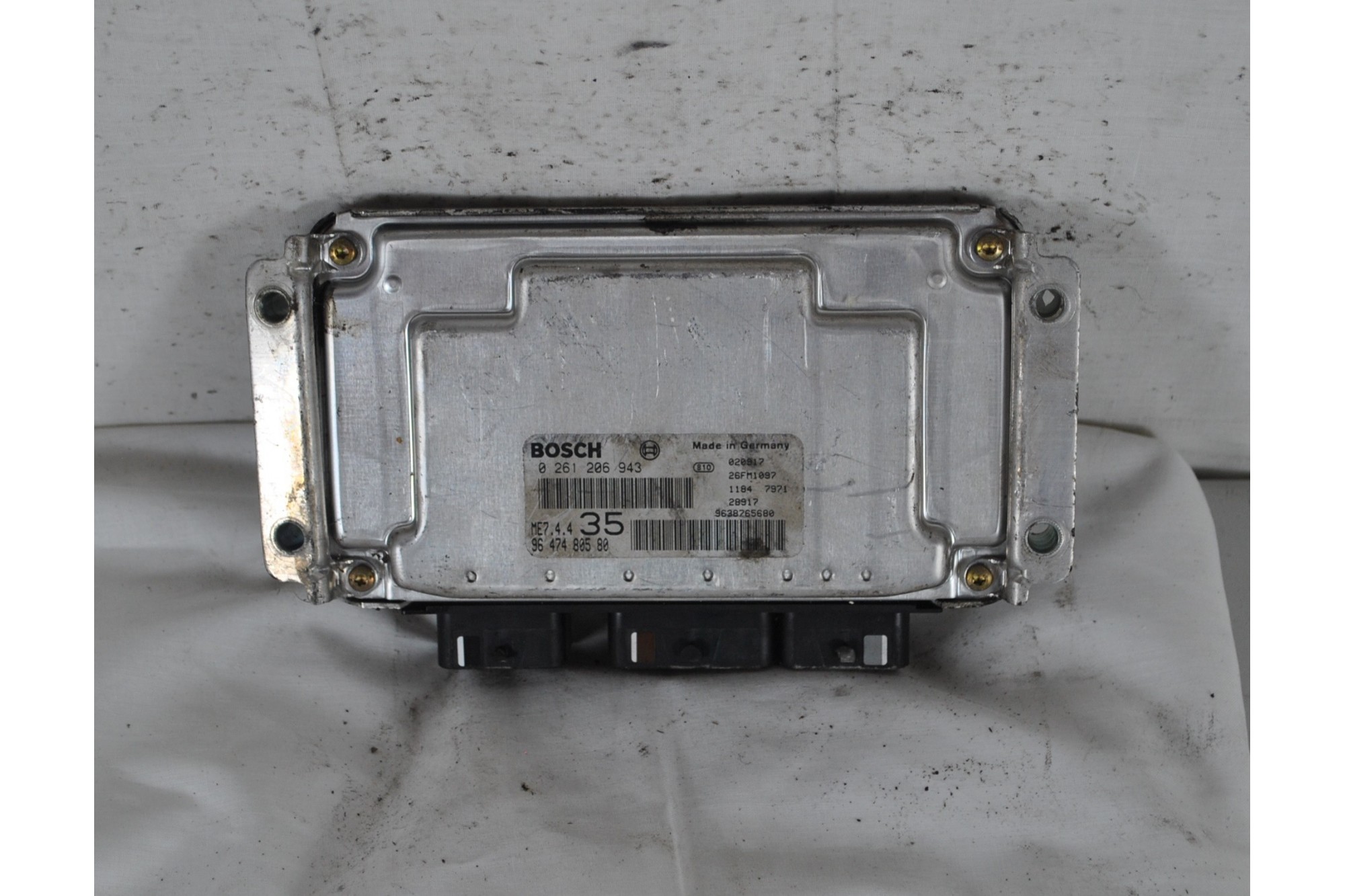 Centralina ECU Peugeot 307 dal 2001 al 2009 Cod 9647480580  1625564350959