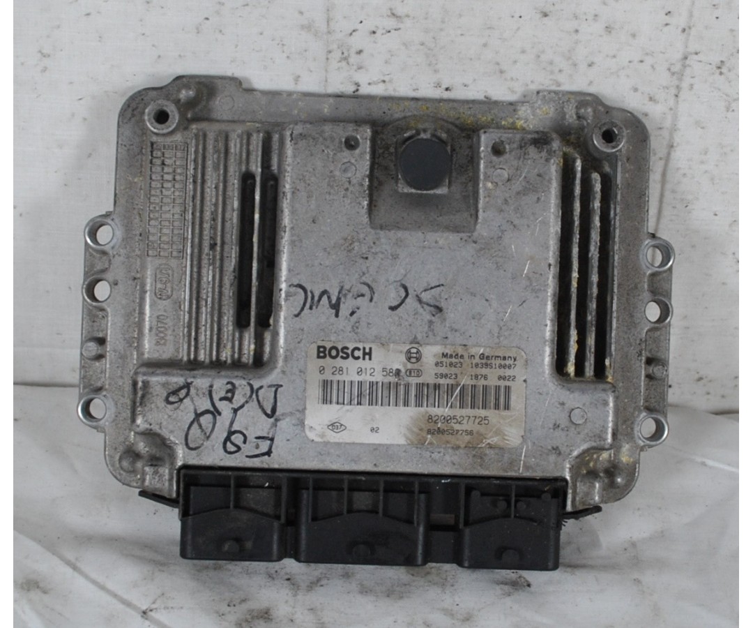 Centralina ECU Renault Scenic II Dal 2003 al 2009 Cod 0281012589/ 8200527725  1625643166716