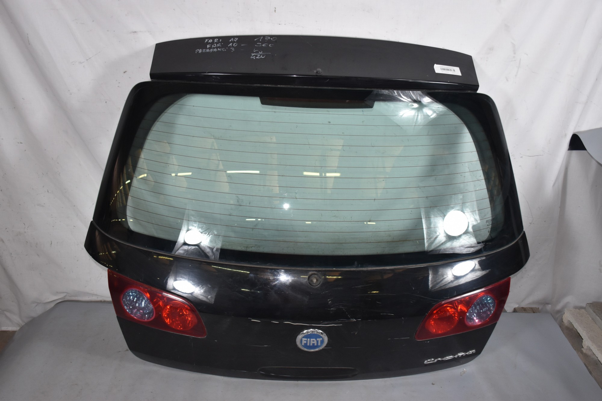 Portellone bagagliaio posteriore Fiat Croma Dal 2005 al 2010  1626355013237