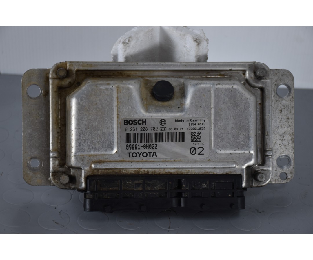 Centralina ECU Peugeot 107 / Citroen C1/ Toyota Aygo Dal 2005 al 2014 Cod 89661-0H022/0261208702  1626447099453