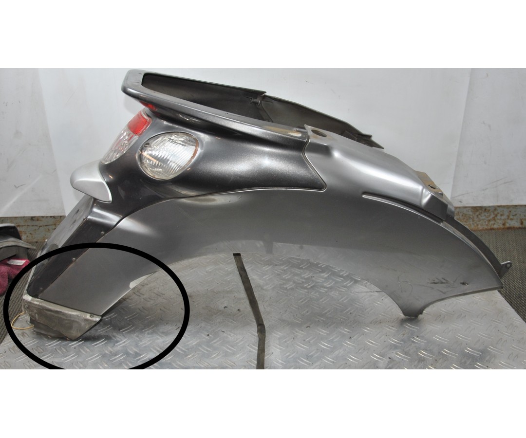 Carena Codone Posteriore Completo Di Stop Aprilia Scarabeo 500 dal 2002 al 2006  1625752379571