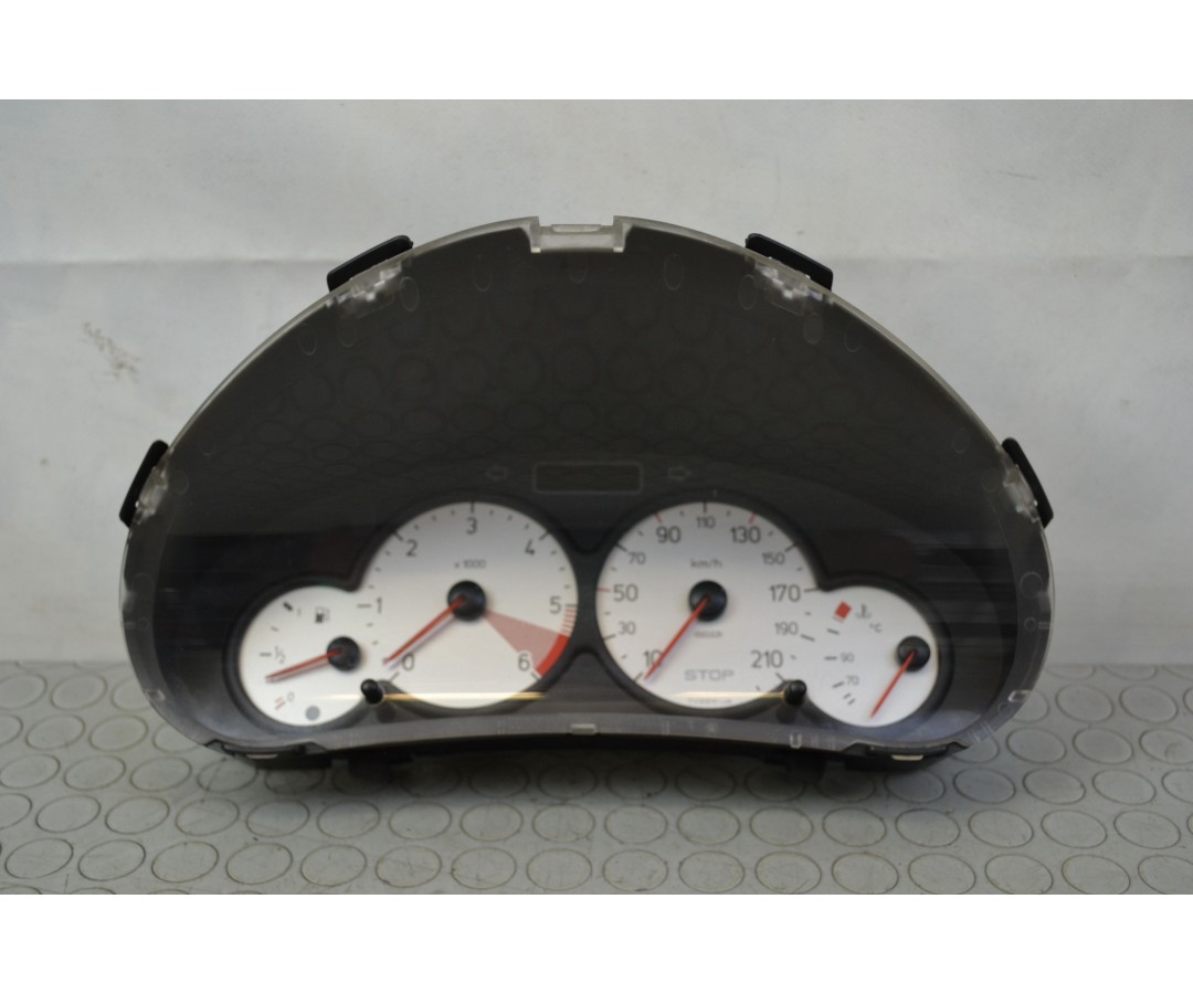 Strumentazione contachilometri Completa Peugeot 206 CC 1.4 HDI dal 2003 al 2012 Cod 9656696280  2411111124895