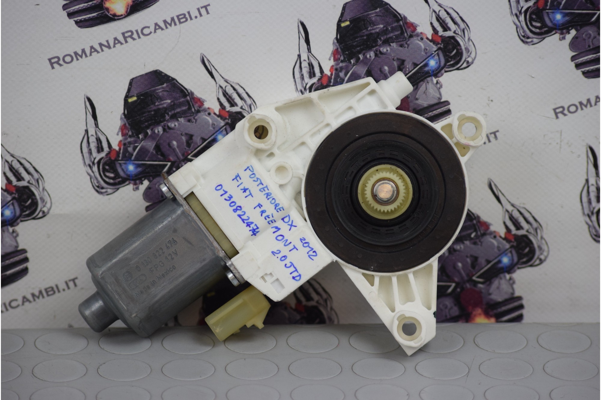Motorino alzacristalli elettrico post. DX Fiat Freemont 11- Codice K68209824AB  2411111125502