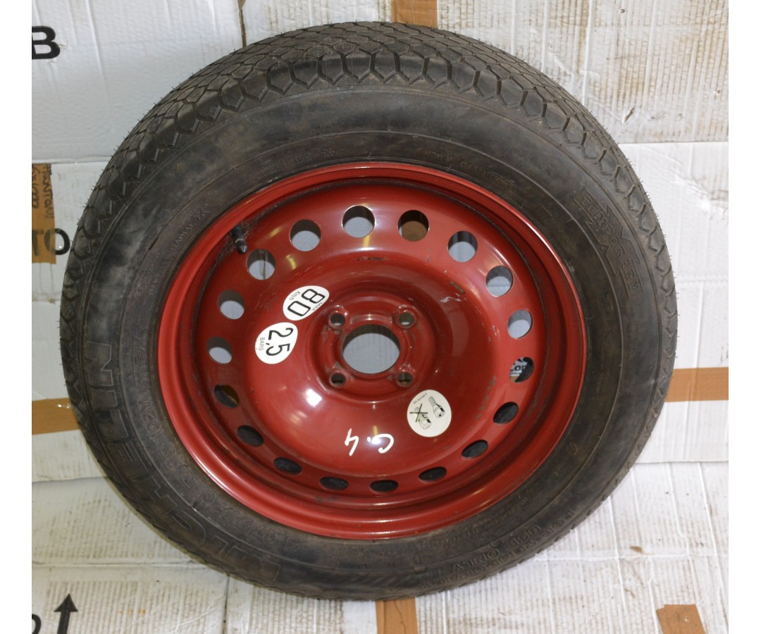 Ruotino di Scorta Citroen C4 dal 2004 al 2015 175/70 r16 4 Fori  1628755147871