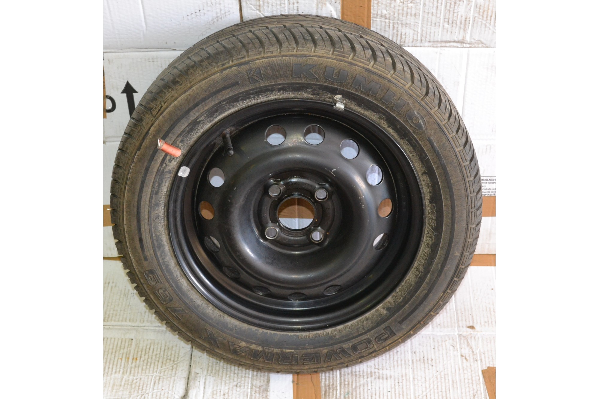 Ruota di Scorta Opel Tigra dal 1994 al 2001 185/60 R14 4 Fori  1628757699095