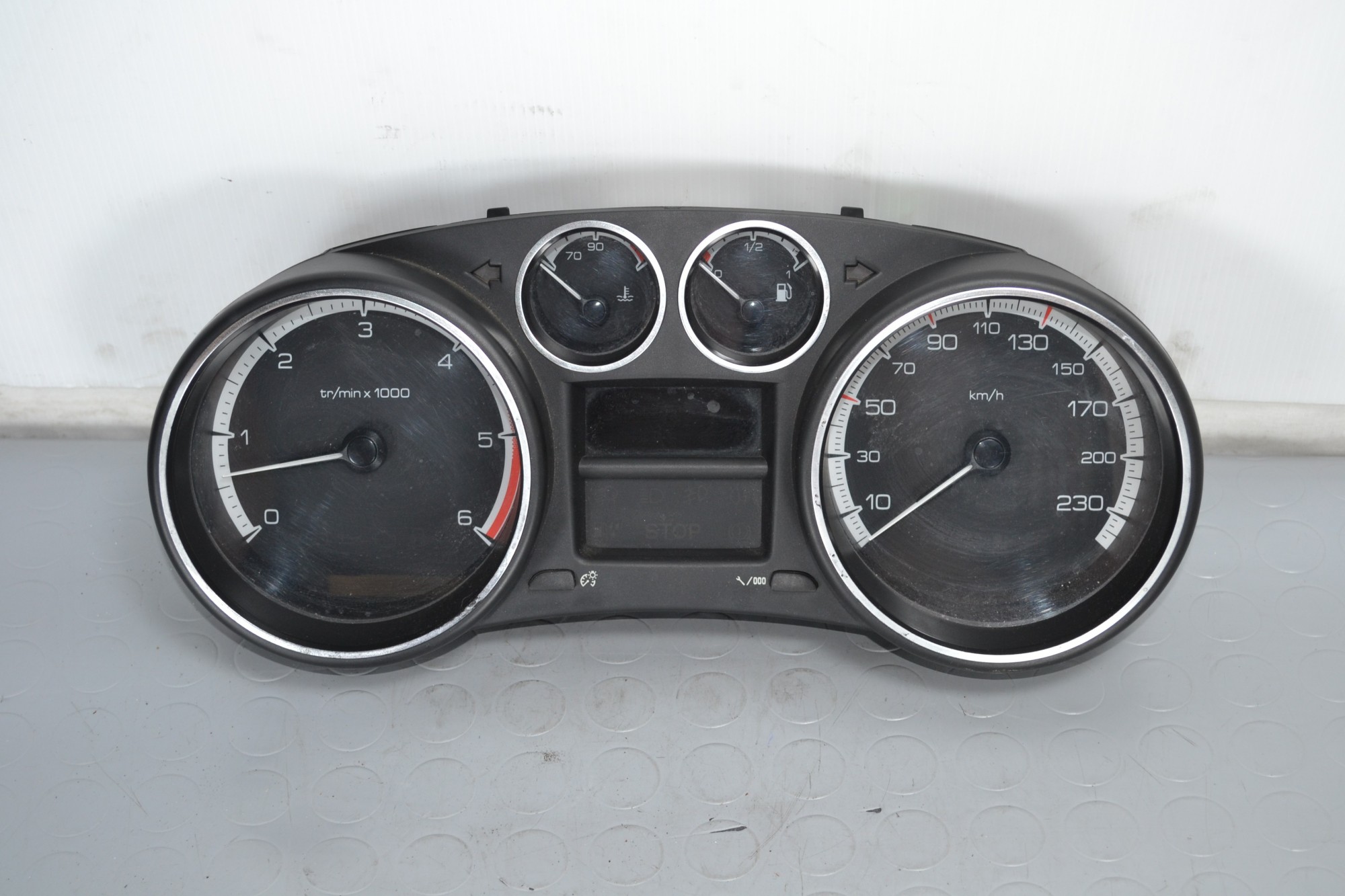 Strumentazione Contachilometri Completa Peugeot 308 dal 2007 al 2014 Cod 9665107480  1629731294824