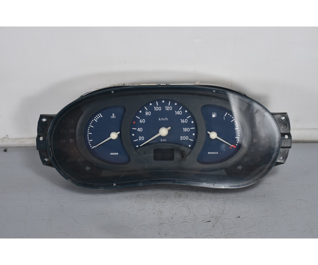 Strumentazione Contachilometri Completa Renault Kangoo dal 1997 al 2008 Cod 07040769902  1629905135519