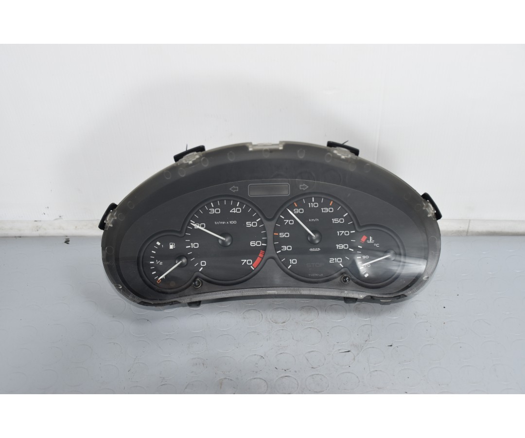 Strumentazione Contachilometri Completa Peugeot 206 dal 1998 al 2012 Cod 9645096180  1630056771488