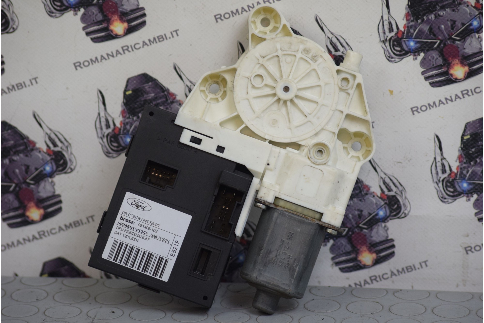 Motorino Alzacristalli Anteriore DX Ford Focus III dal 2004 al 2008 Cod 1347884  2411111126462