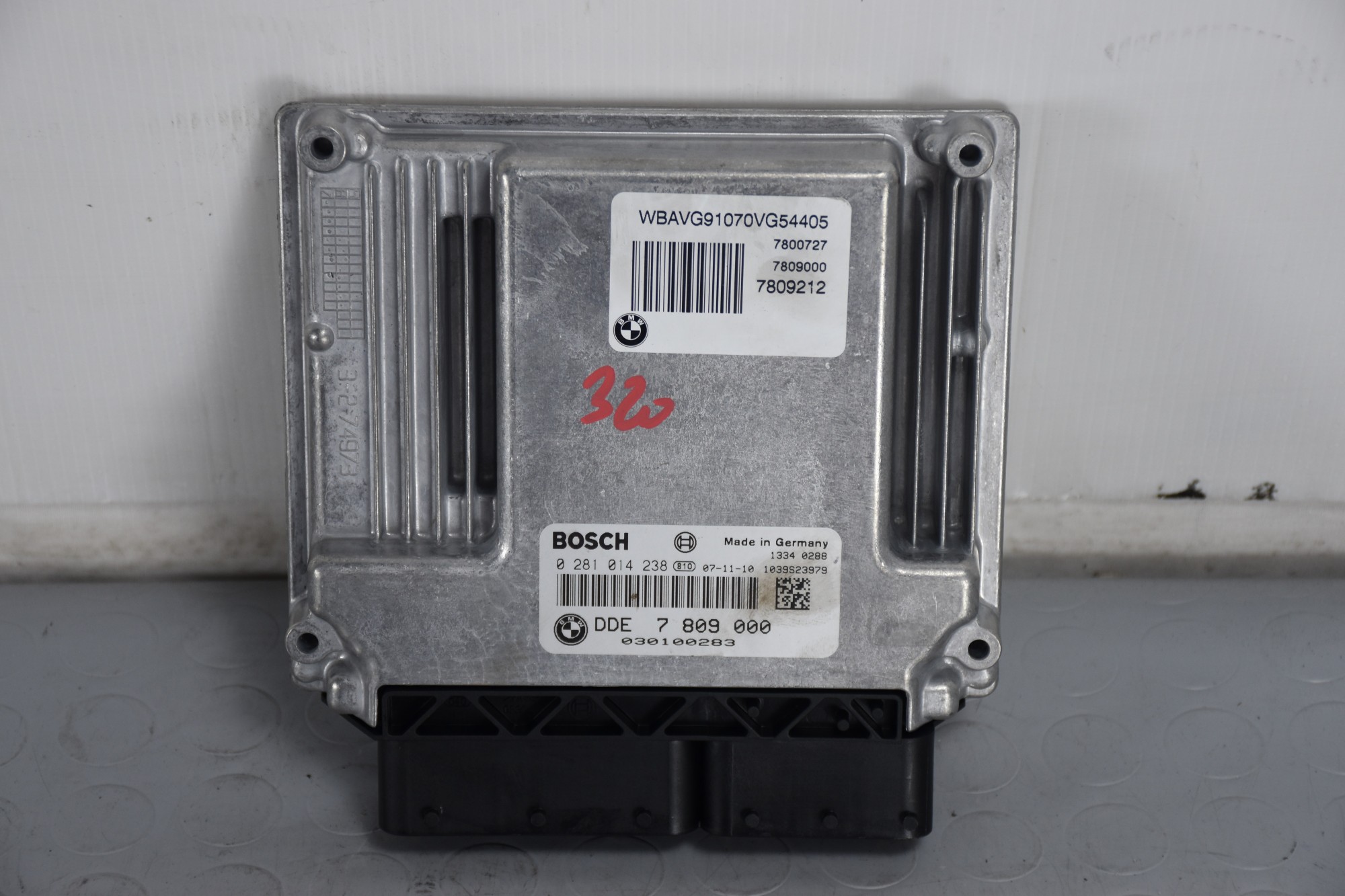 Centralina ECU BMW Serie 3 E90 dal 2005 al 2013 Cod 0281014238  1630925374253