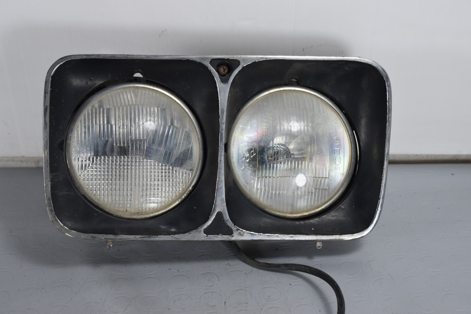 Faro fanale anteriore DX Fiat 124 Special T Dal 1968 al 1974  1631256521668