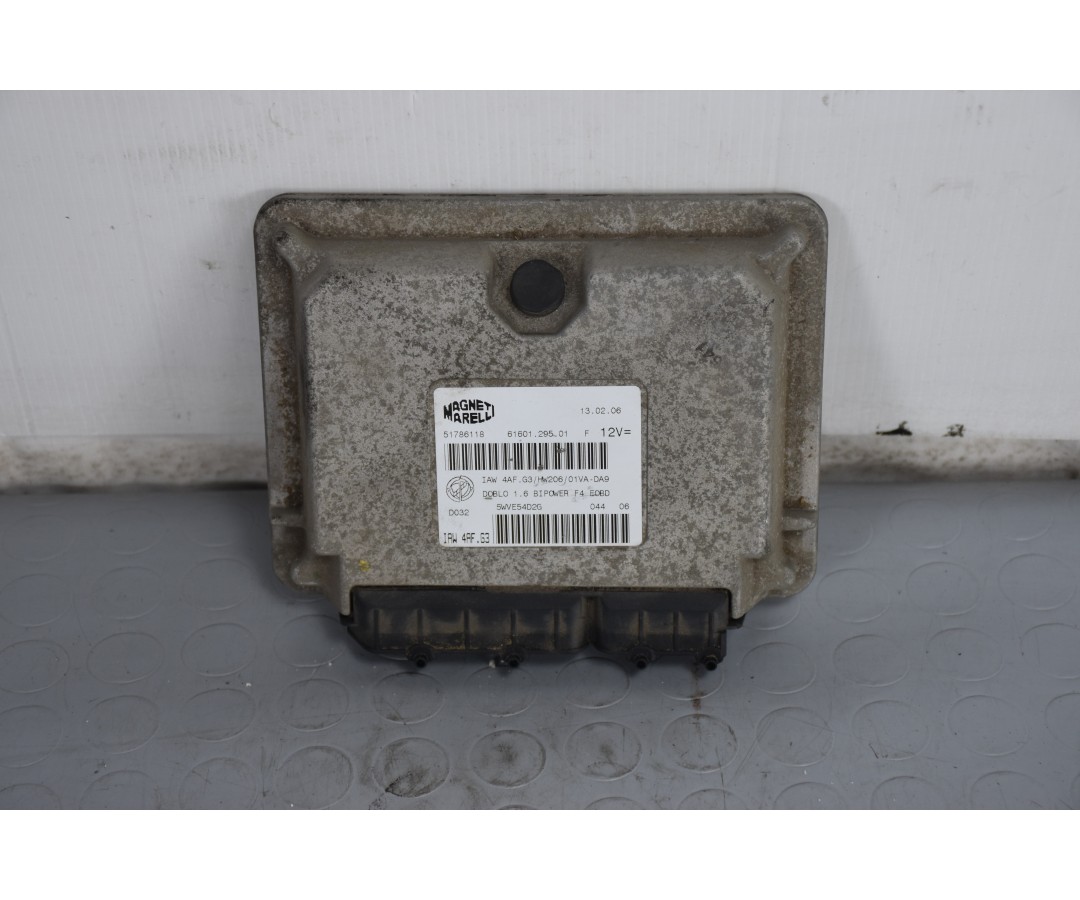 Centralina ECU Fiat Doblo dal 2000 al 2009 Cod 51786118  1631719165361