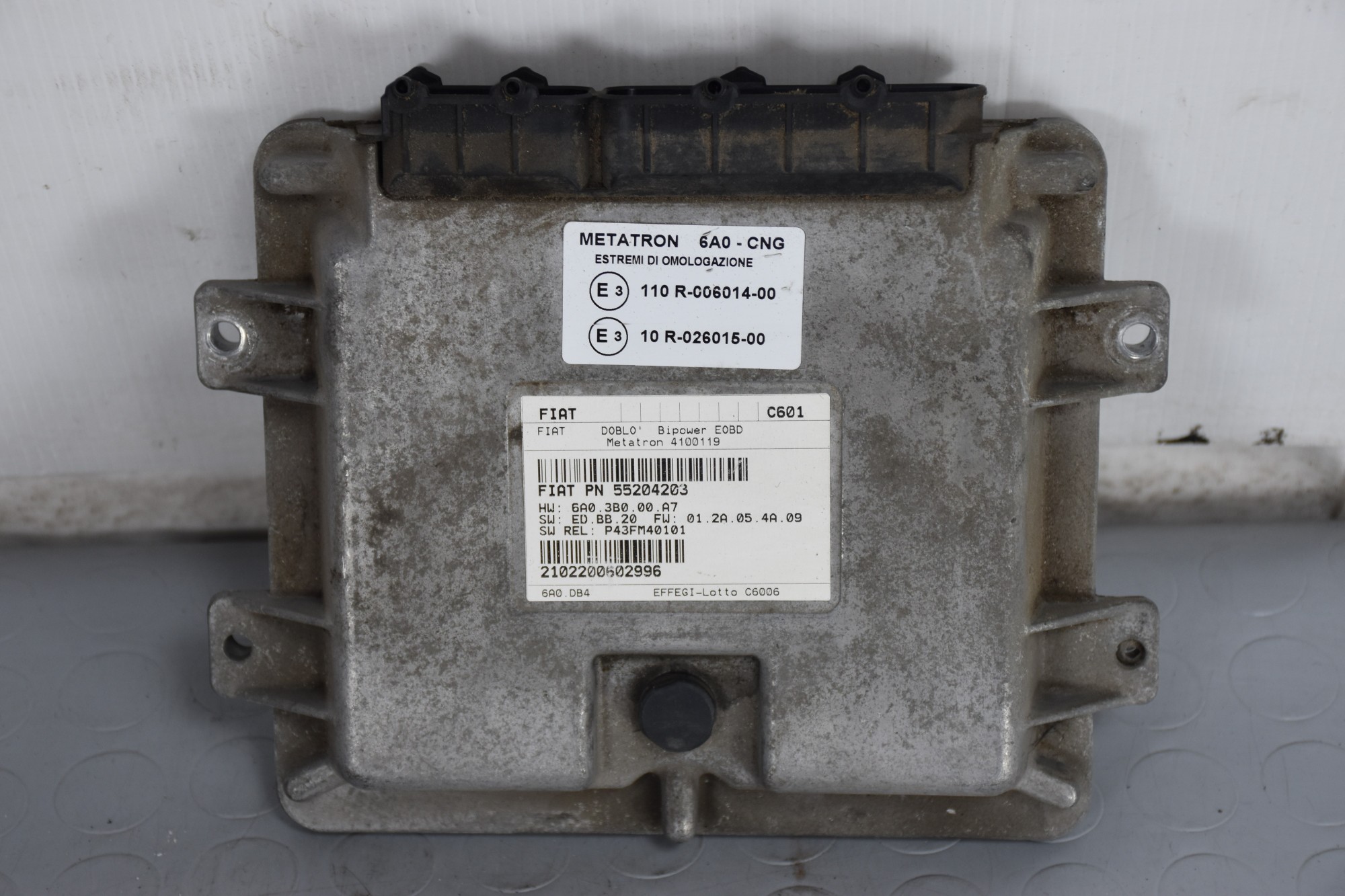 Centralina ECU Fiat Doblo dal 2000 al 2009 Cod 55204203  1631774624957