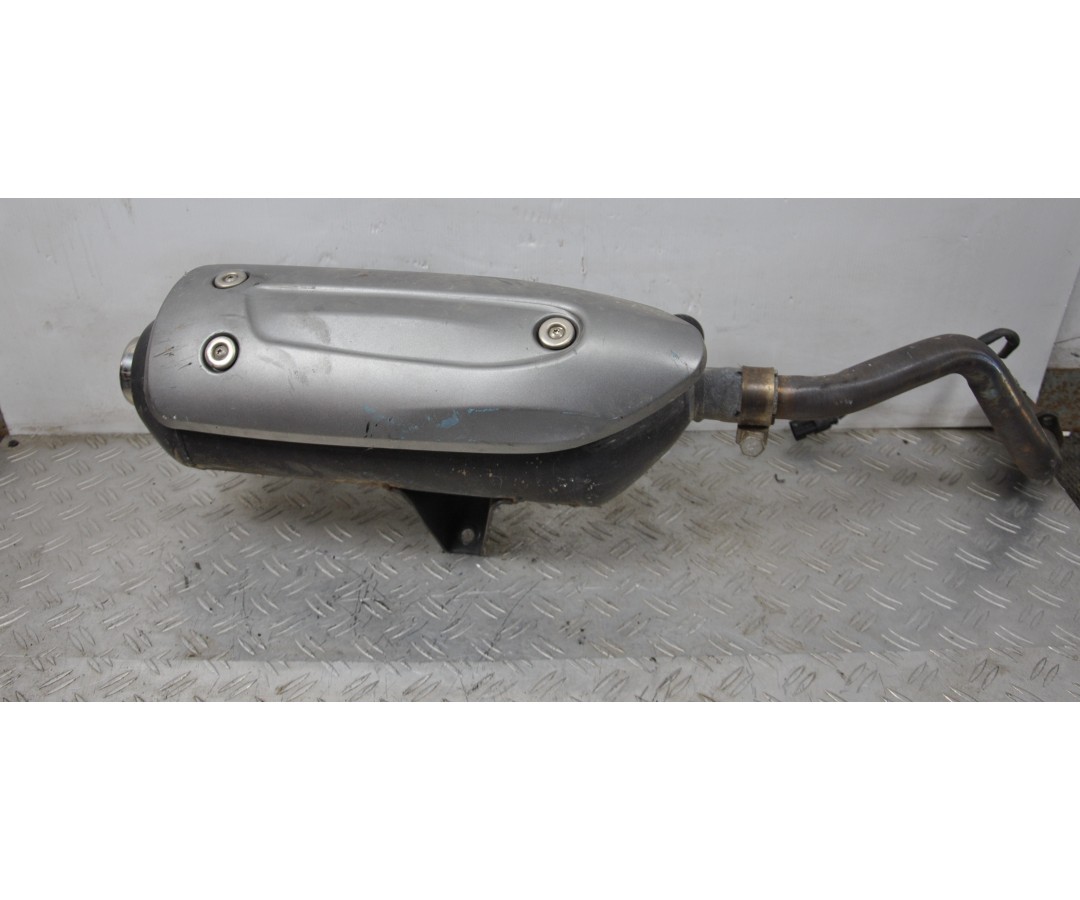 Marmitta Terminale Di Scarico Piaggio MP3 300 Hybrid dal 2010 al 2016  1631805334107