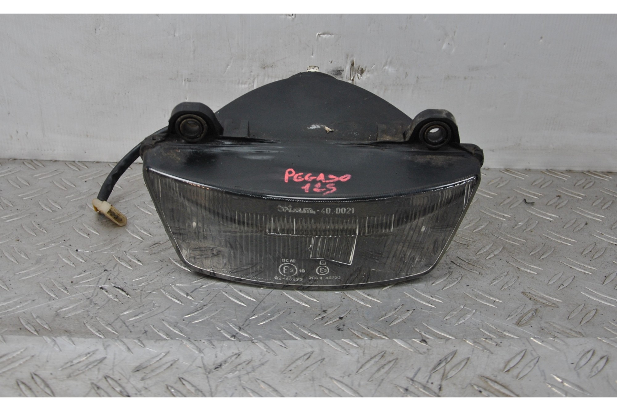 Faro Anteriore Fanale Aprilia Pegaso 125 dal 1989 al 1991  1632149942874