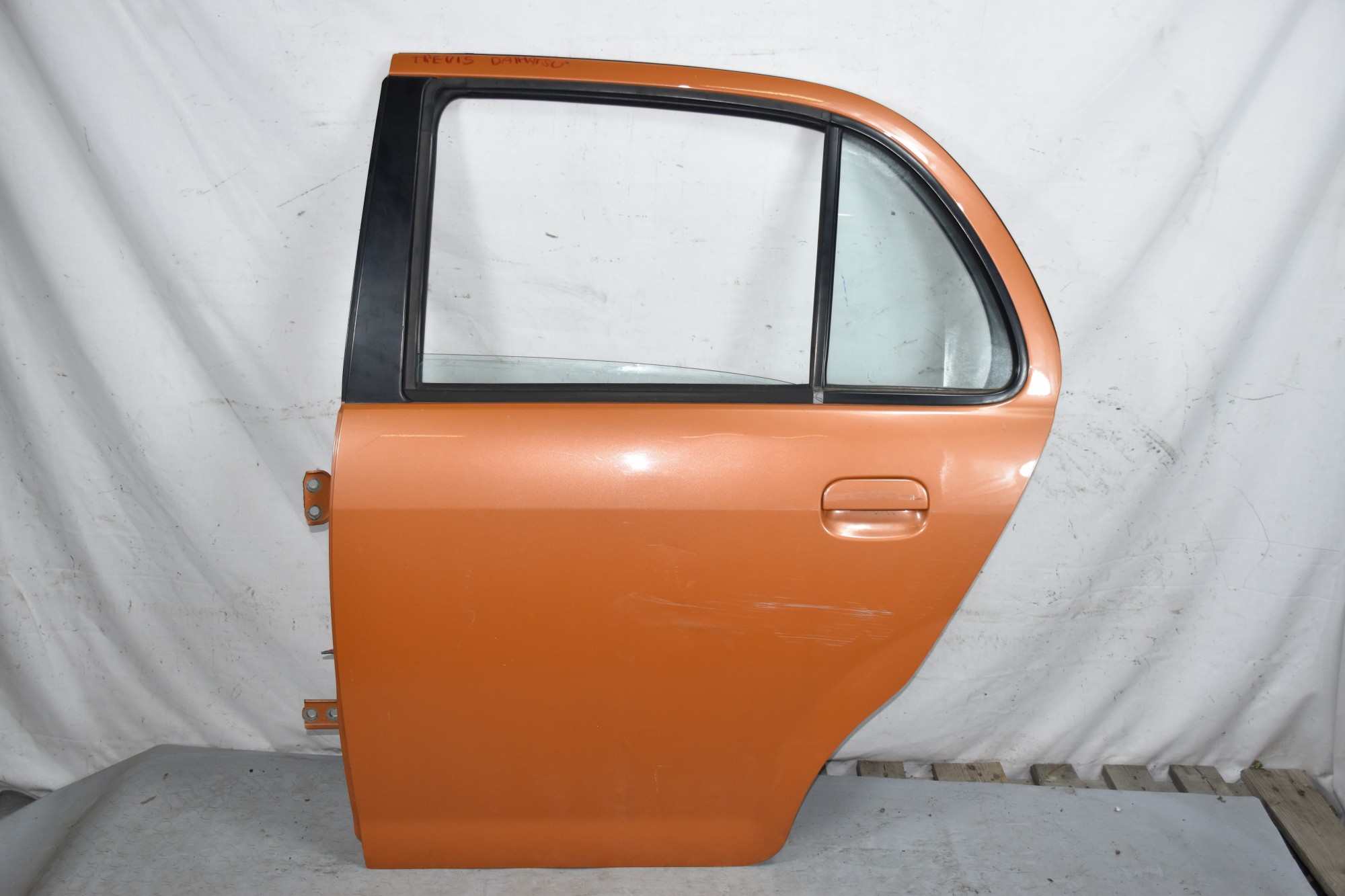 Portiera Sportello Posteriore SX Arancione Daihatsu Trevis dal 2004 al 2010  1632385839174