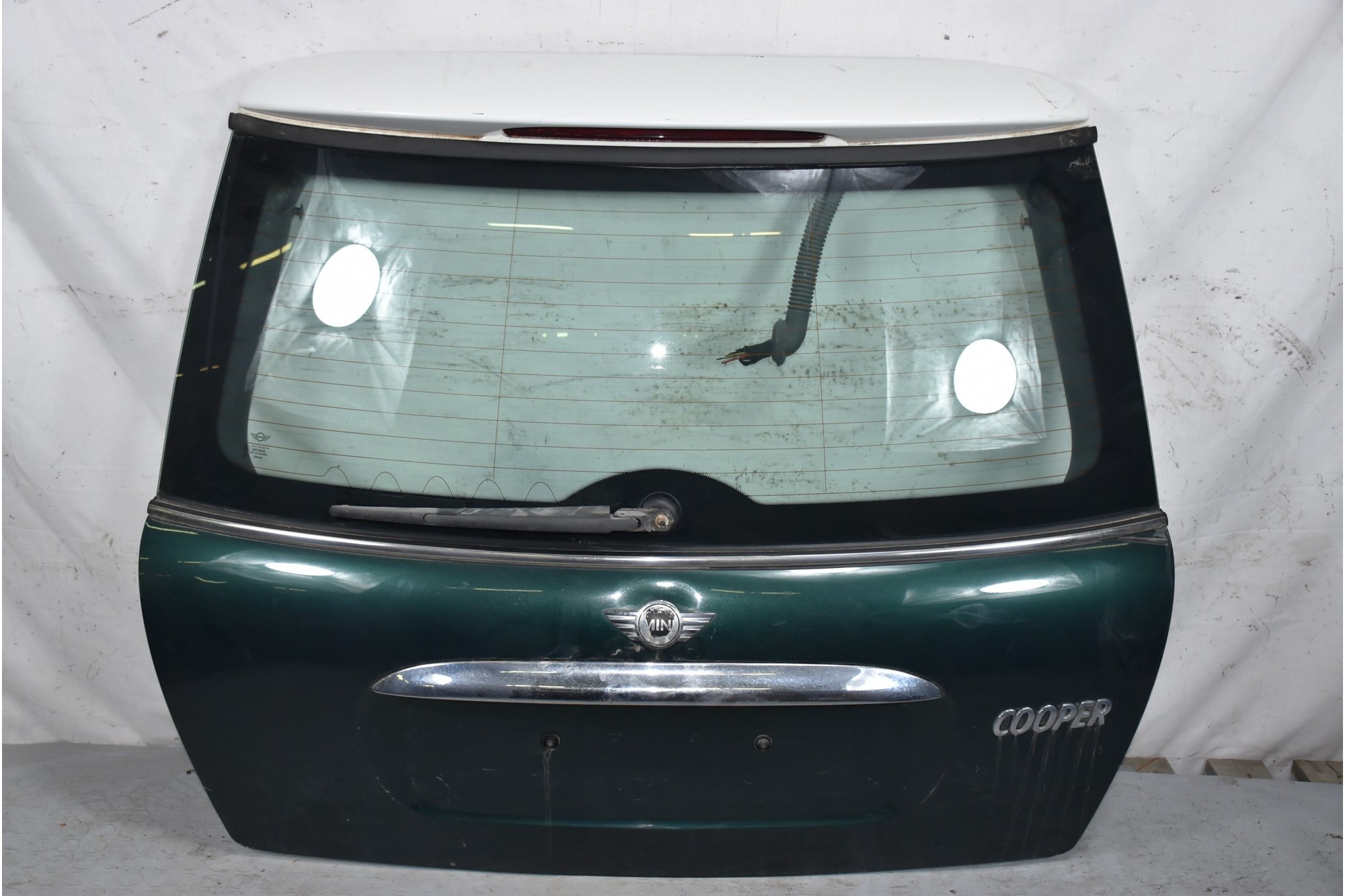 Portellone bagagliaio Posteriore Verde Mini Cooper R50 dal 2001 al 2007  1632393487916