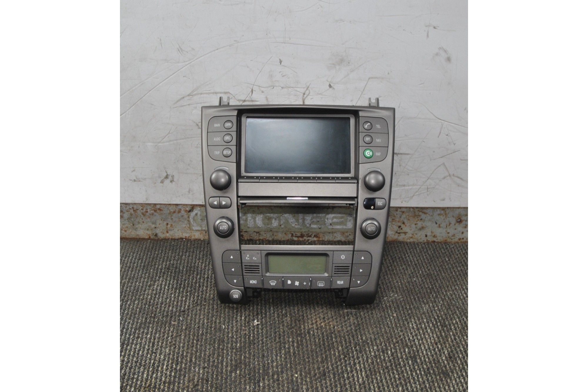Monitor display + comandi clima Lancia Thesis dal 2002 al 2009 cod : 735377324  2411111128183