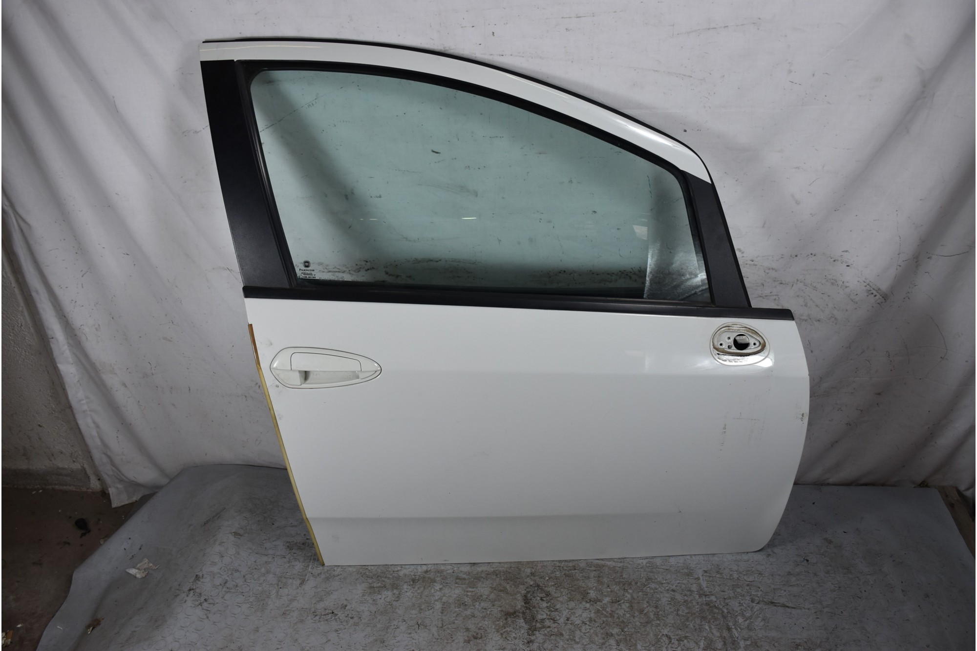 Portiera Sportello Anteriore DX Bianco Fiat Grande Punto 5 porte dal 2005 al 2012  1633330564264