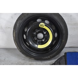 Ruotino Di Scorta Autobianchi Y10 dal 1985 al 1995 105/70 R14 4 Fori  1633333337902