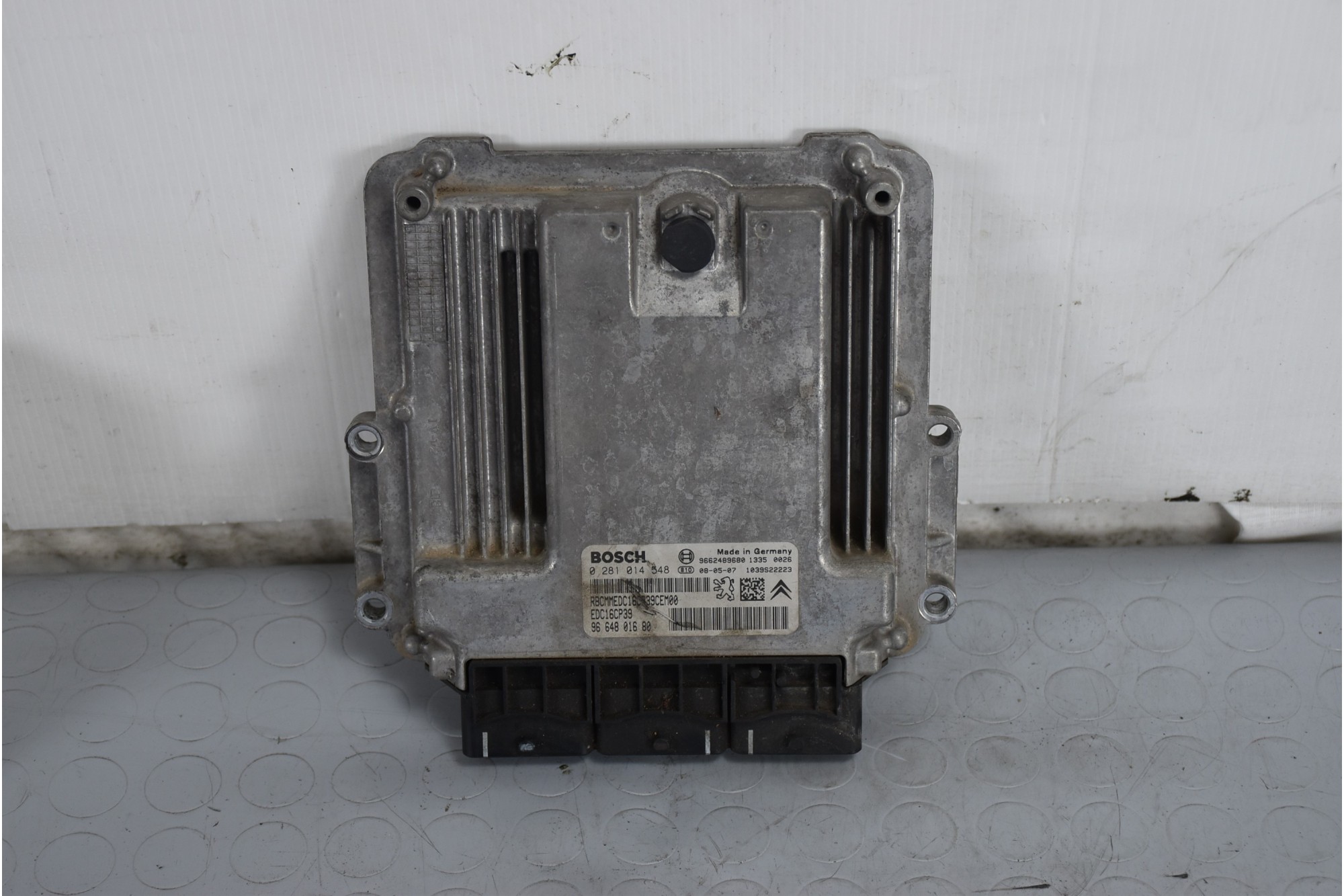 Centralina ECU Lancia Phedra 170 CV dal 2002 al 2010 Cod 9664801680  1633357405588