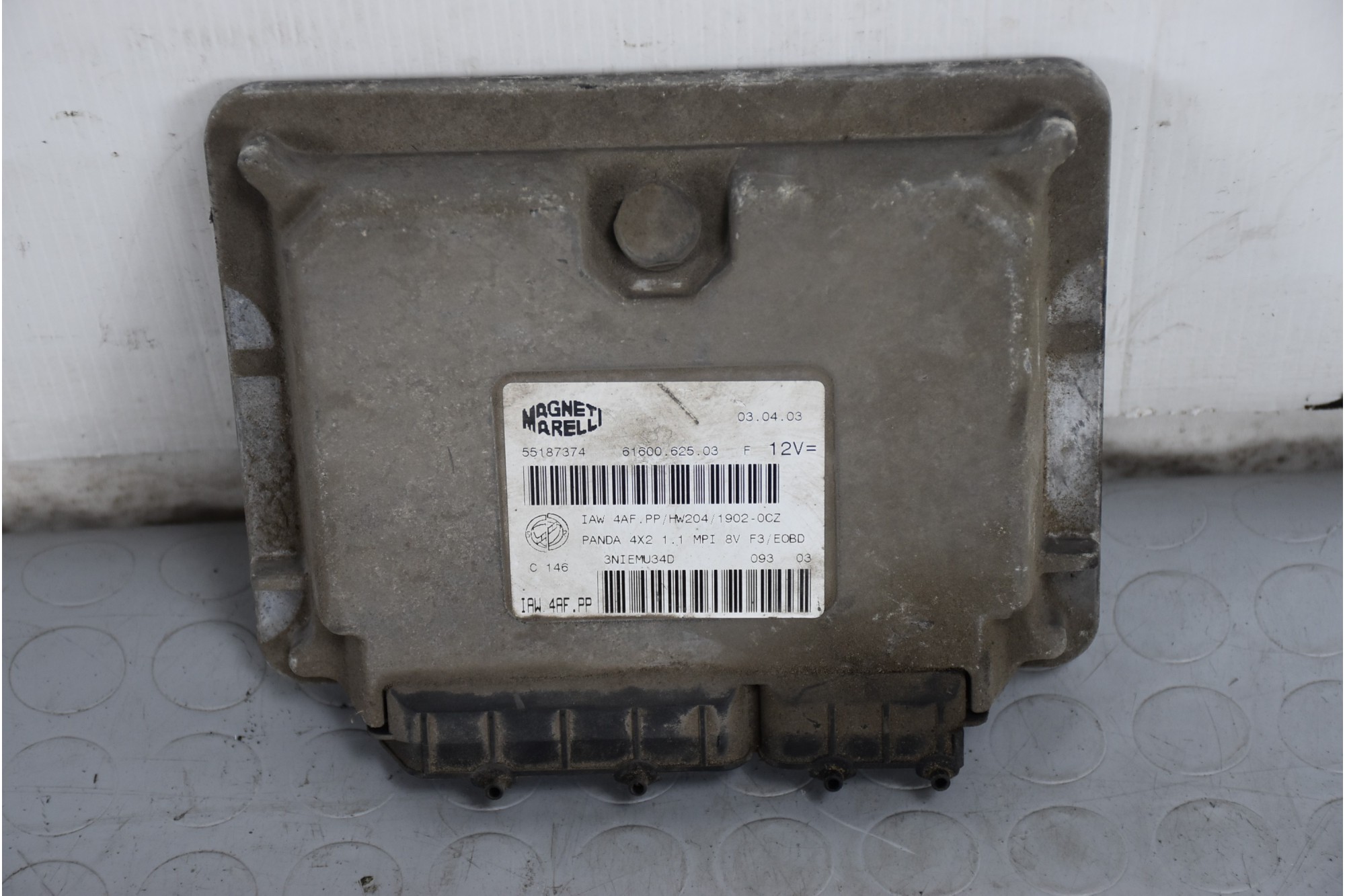 Centralina ECU Fiat Panda dal 2003 al 2012 Cod 55187374  1633418253509