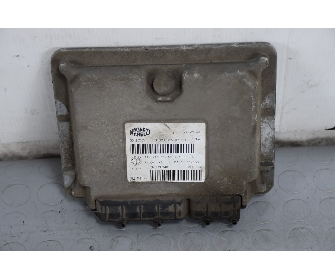 Centralina ECU Fiat Panda dal 2003 al 2012 Cod 55187374  1633418253509