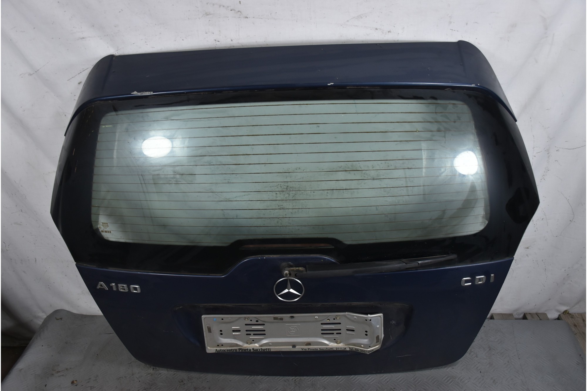 Portellone Bagagliaio Posteriore Blu Mercedes Classe A W169 dal 2004 al 2012  1633506004365