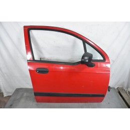 Portiera sportello anteriore DX Daewoo Matiz Dal 2005 al 2010 Rosso  1633513061788