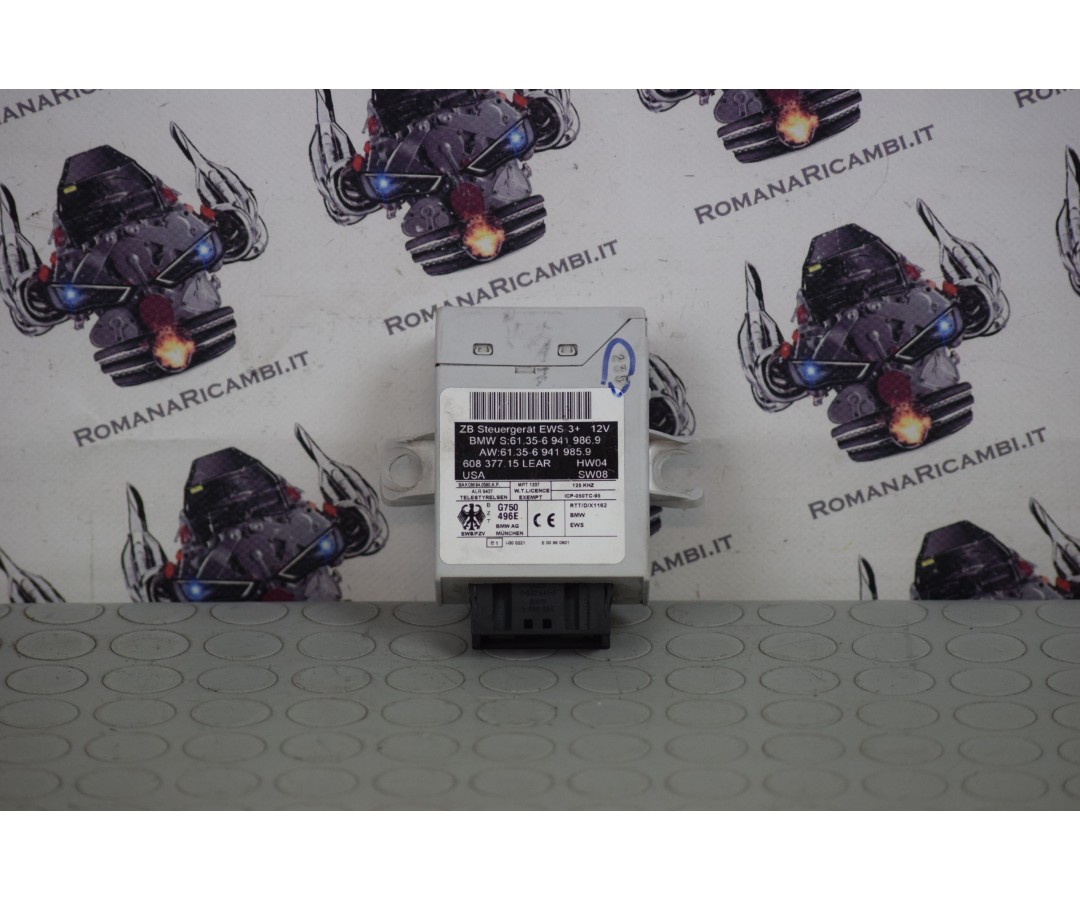 Centralina immobilizer antifurto Bmw x5 e53 Mini CooperS 2004 2006 Centralina immobilizer antifurto Bmw x5 e53 Mini CooperS 2004 2006