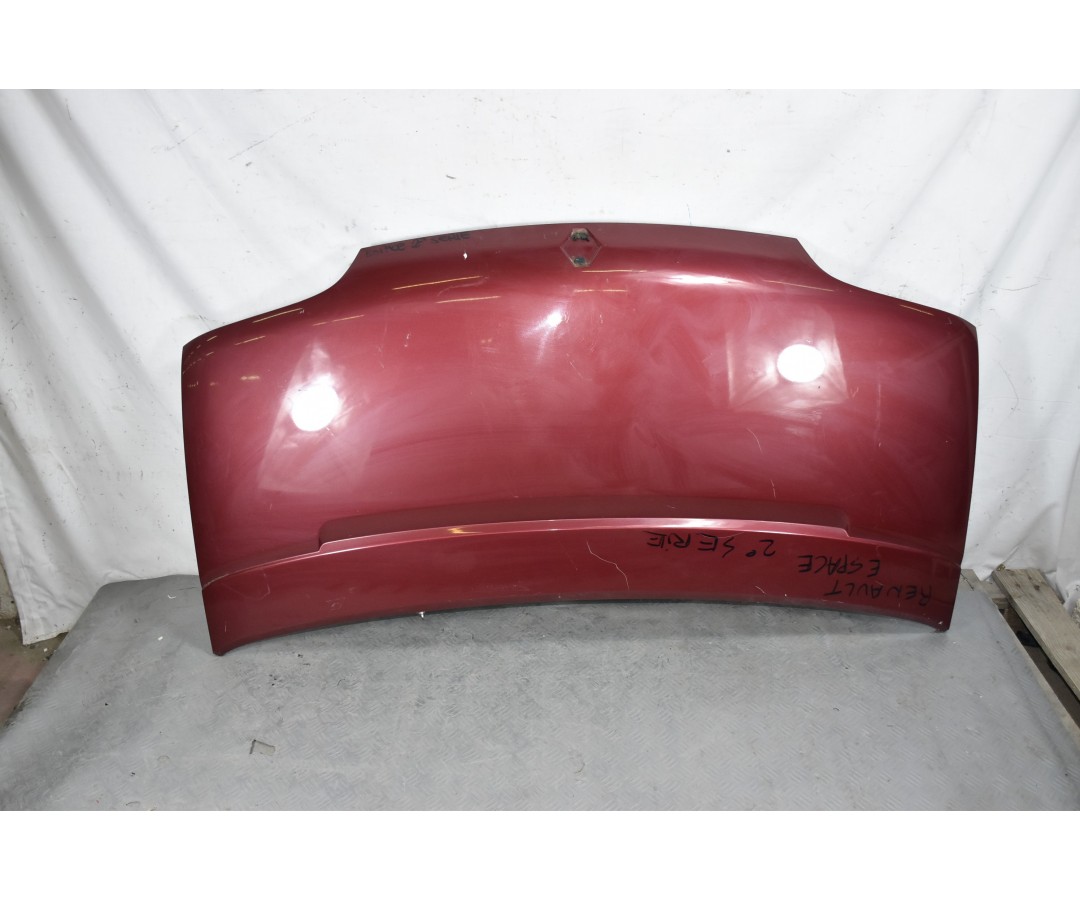 Cofano anteriore Renault Espace II Dal 1991 al 1996 Colore Rosso  1633685948115