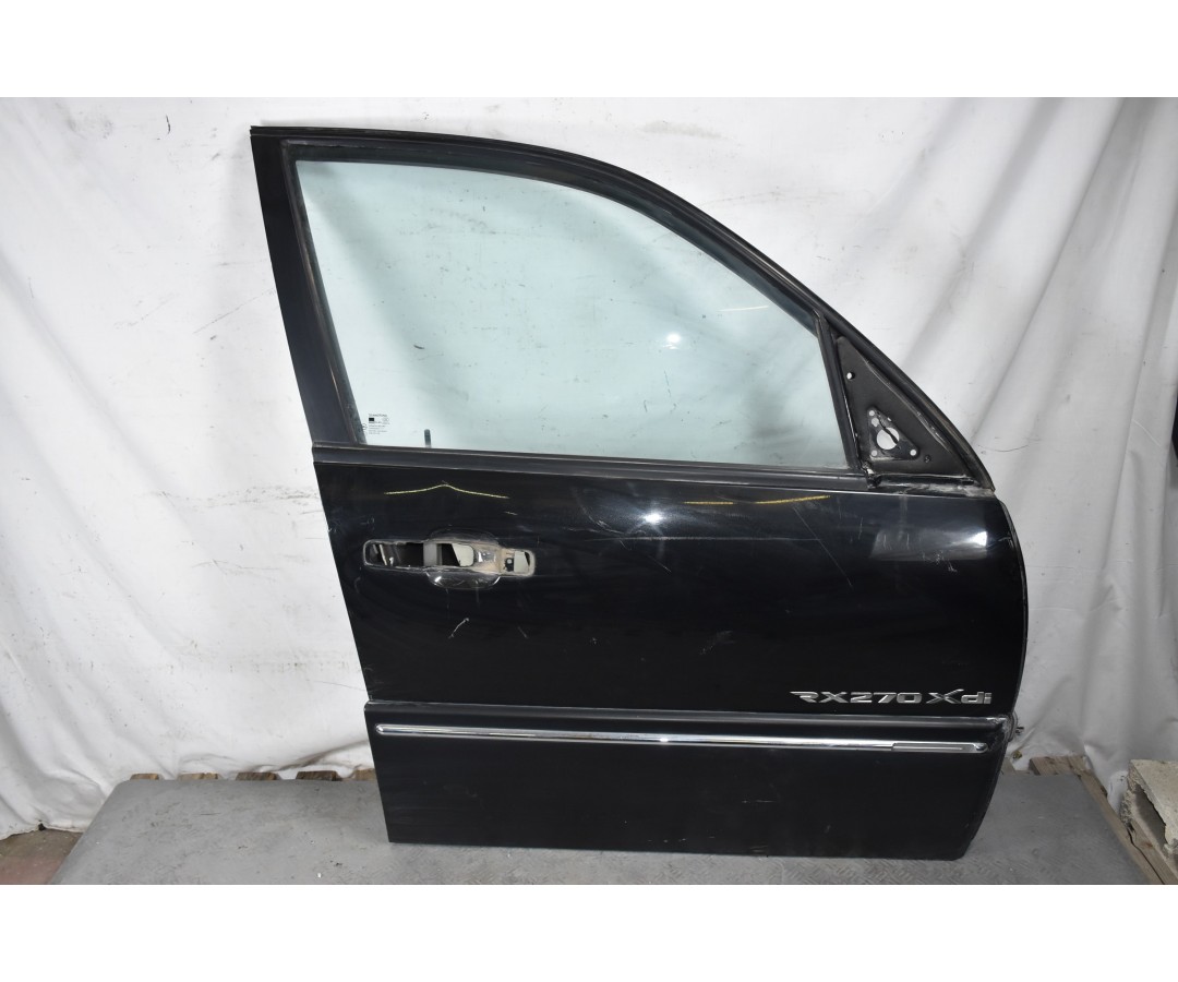 Portiera sportello anteriore SX SsangYong Rexton Dal 2001 al 2006 Nero  1633706482741