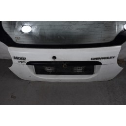 Portellone Bagagliaio Posteriore Bianco Chevrolet Matiz dal 2005 al 2010  1634045307795