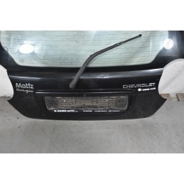 Portellone Bagagliaio Posteriore Nero Chevrolet Matiz dal 2005 al 2010  1634045556049