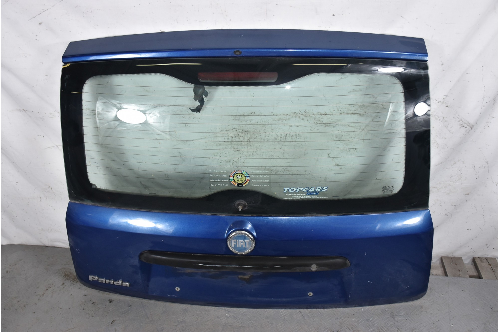 Portellone Bagagliaio Posteriore Blu Fiat Panda dal 2003 al 2012  1634046151984