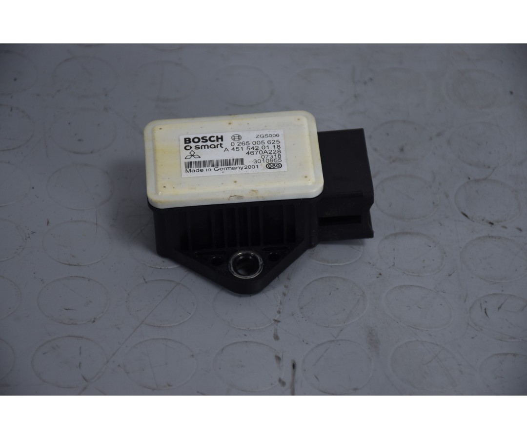 Sensore imbardata Smart Fortwo W451 Dal 2007 al 2015 Cod A4515420118  1634120541717