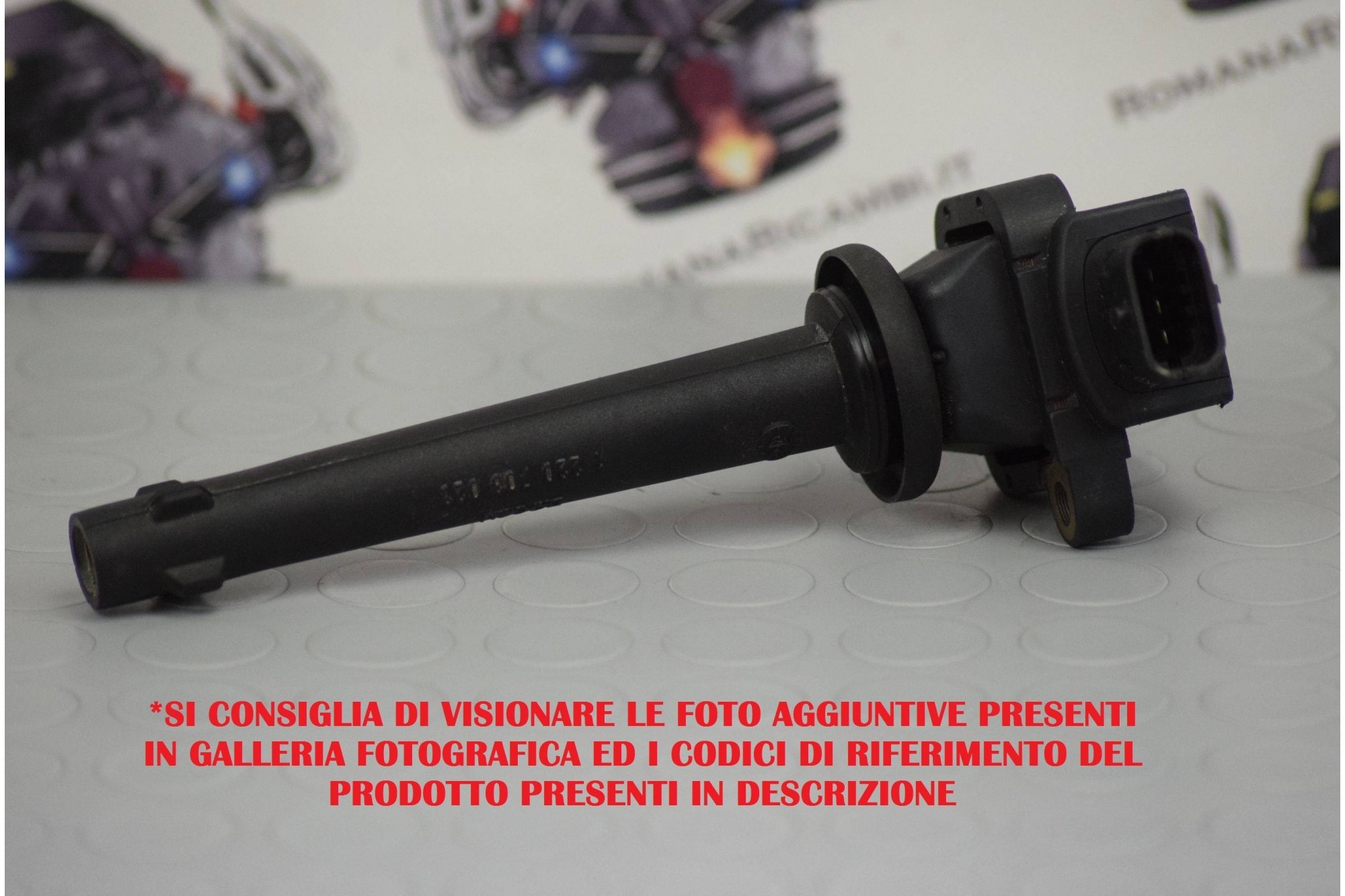 Bobina Accensione Bosch Nissan Micra K11 1.0 16V '99 - '03 cod. 1220703023  2411111131602