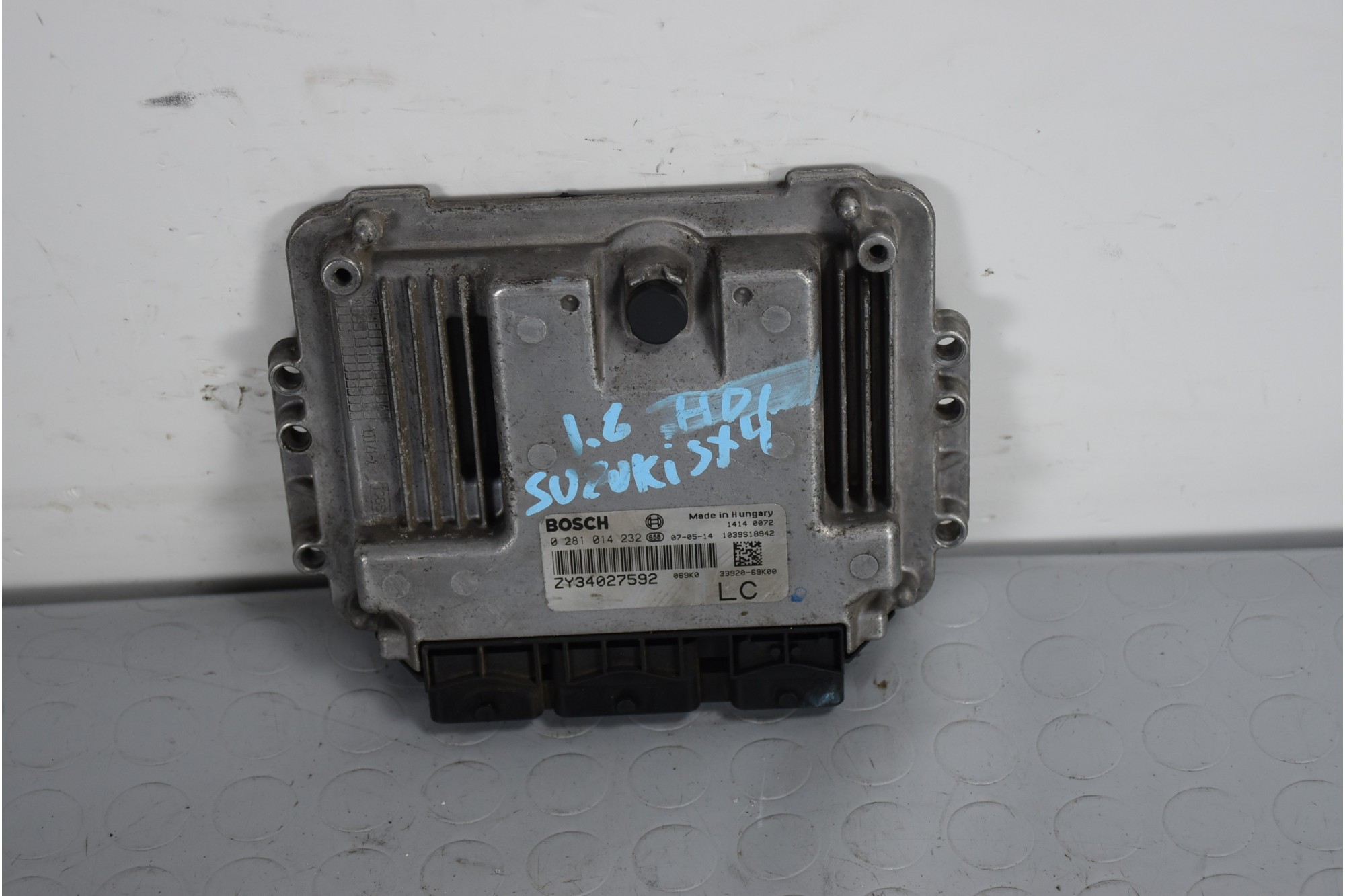 Centralina ECU Suzuki SX4 1.6 HDI Diesel dal 2006 in poi Cod 0281014232  1636366653568