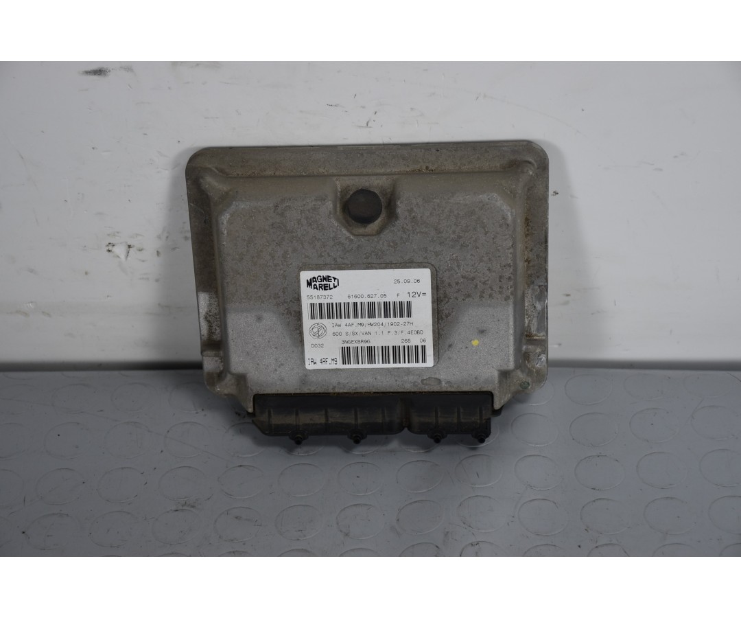 Centralina ECU Fiat Seicento Dal 1998 al 2005 Cod 55187372  1636384359589