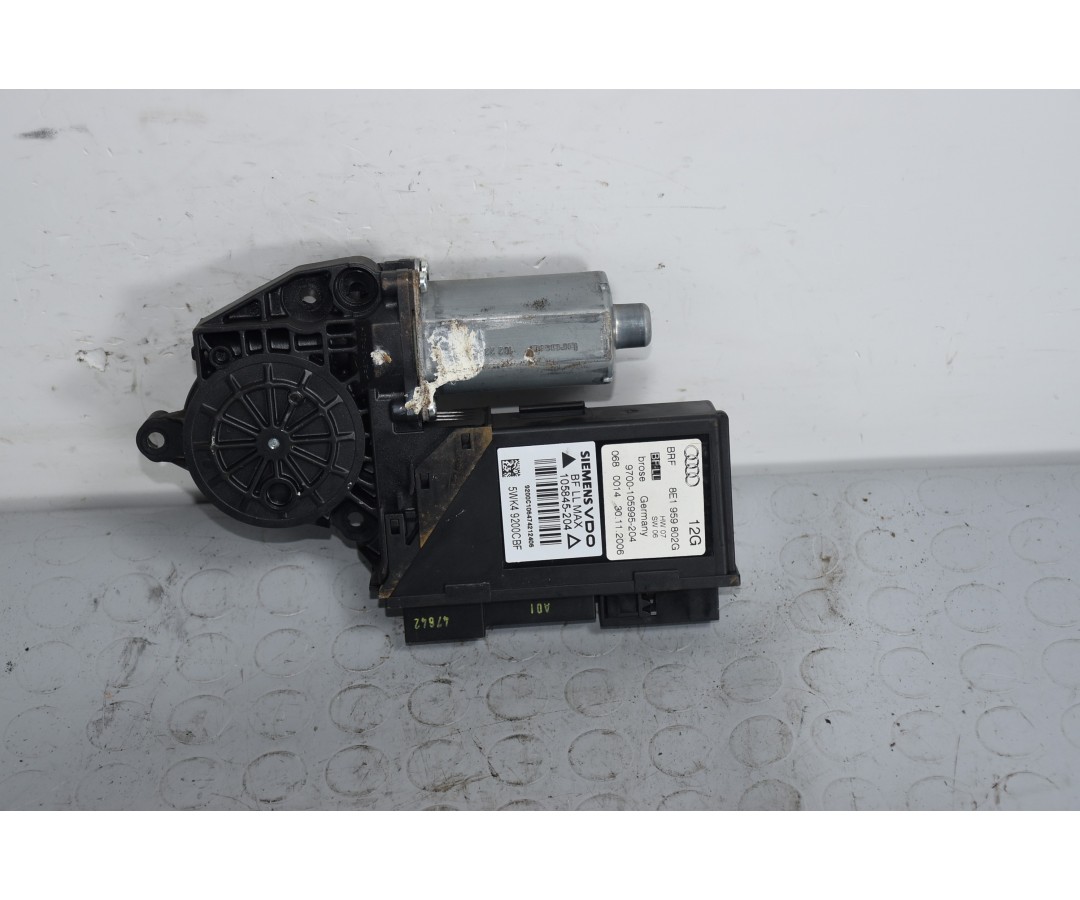 Motorino alzacristalli anteriore DX Audi A3 Dal 2003 al 2013 Cod 8EI959802G  1636559617599