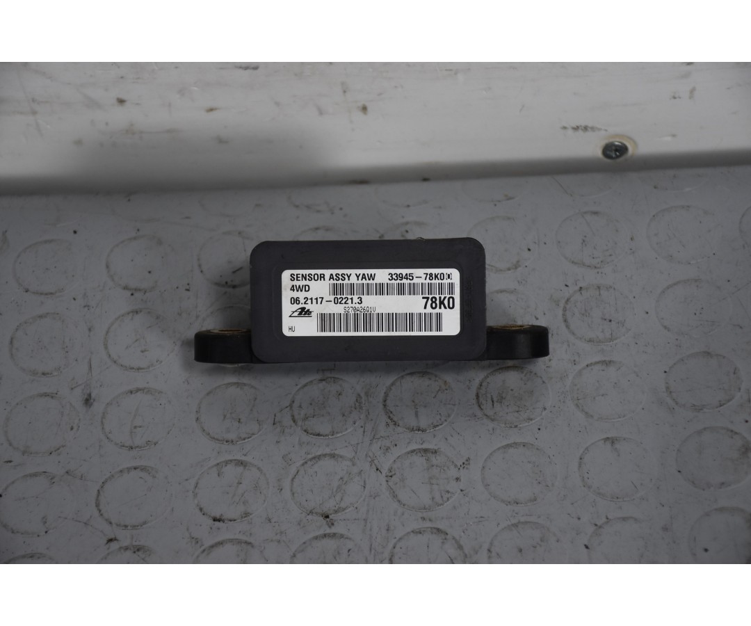Sensore anti imbardata Suzuki Grand Vitara II Dal 2005 al 2015 Cod 33945-78K0  1637309389438