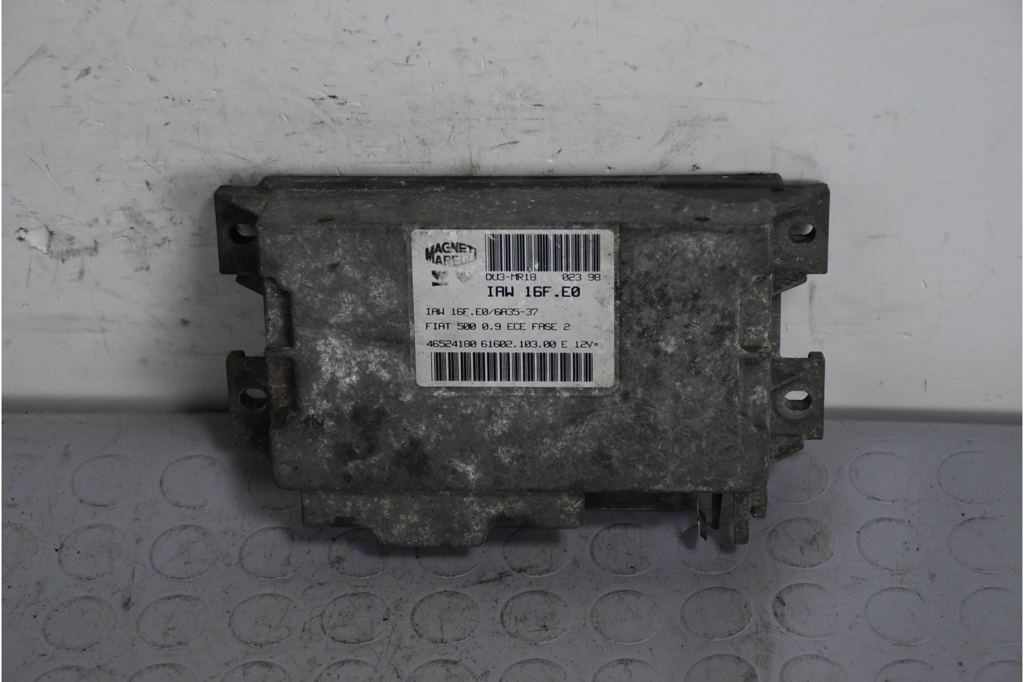 Centralina ECU Fiat 500 dal 1991 al 1998 Cod 46524180  1637330564163