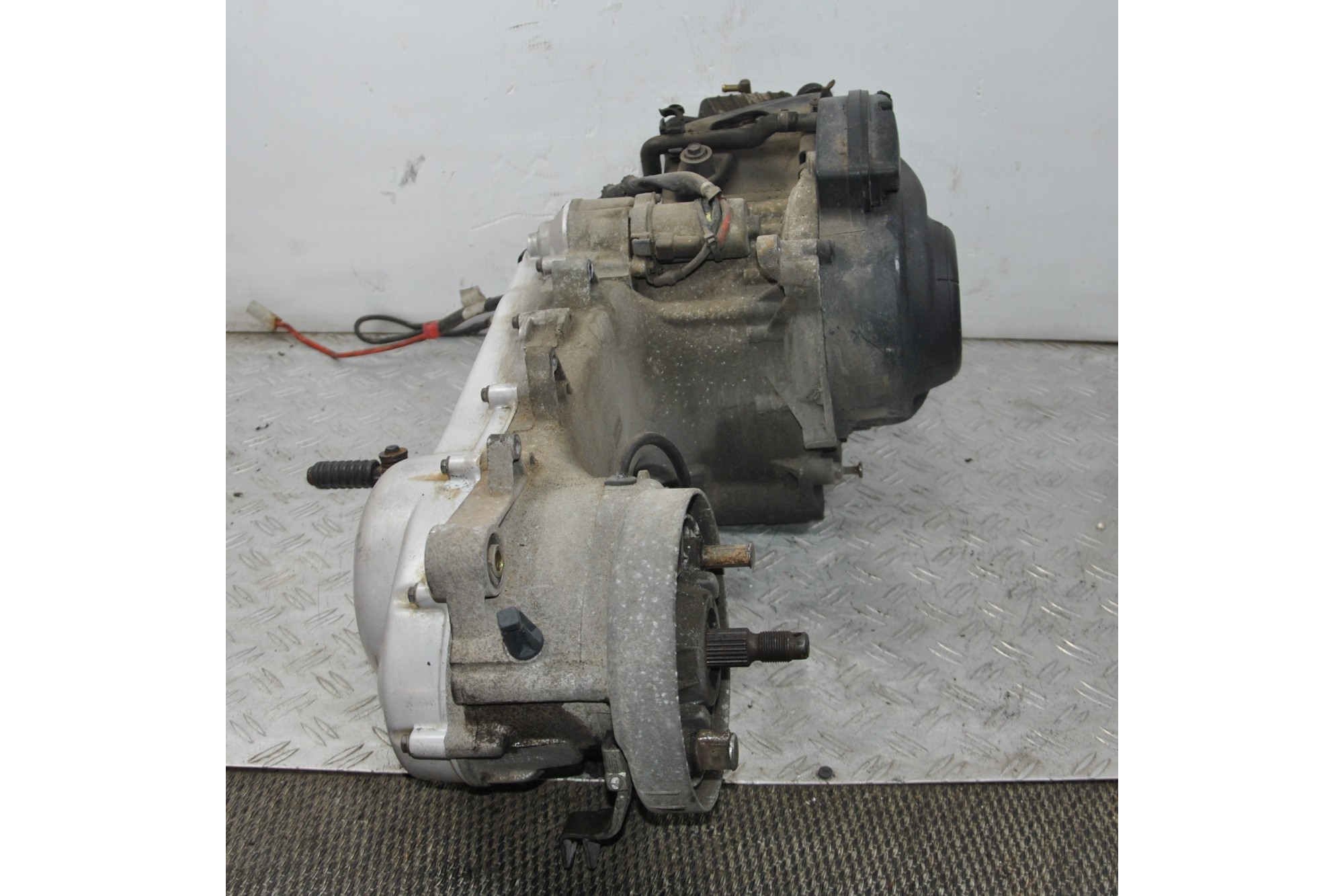 Blocco Motore Piaggio Liberty 50 4t dal 2004 al 2016 Cod C424M Num 13328 Km 34272  1637577983956