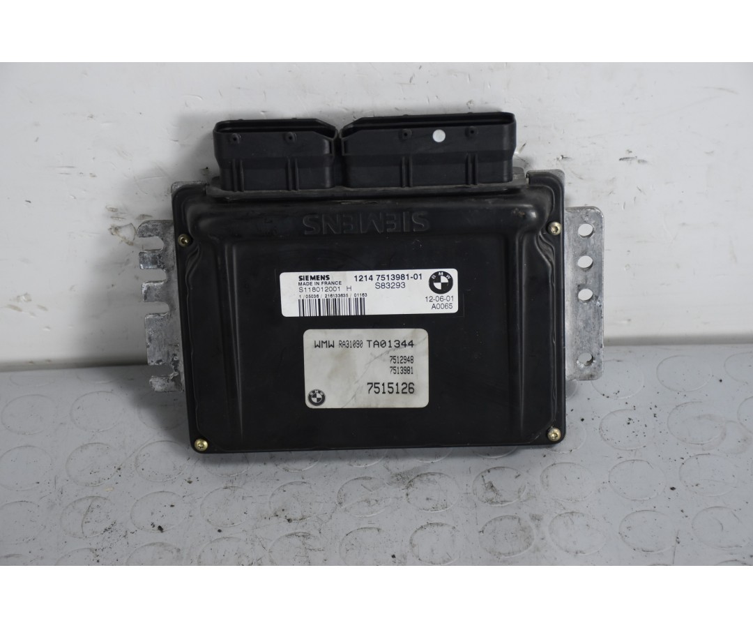 Centralina ECU Mini Cooper R50 R52 R53 dal 2001 al 2007 Cod s118012001h  1637827461722