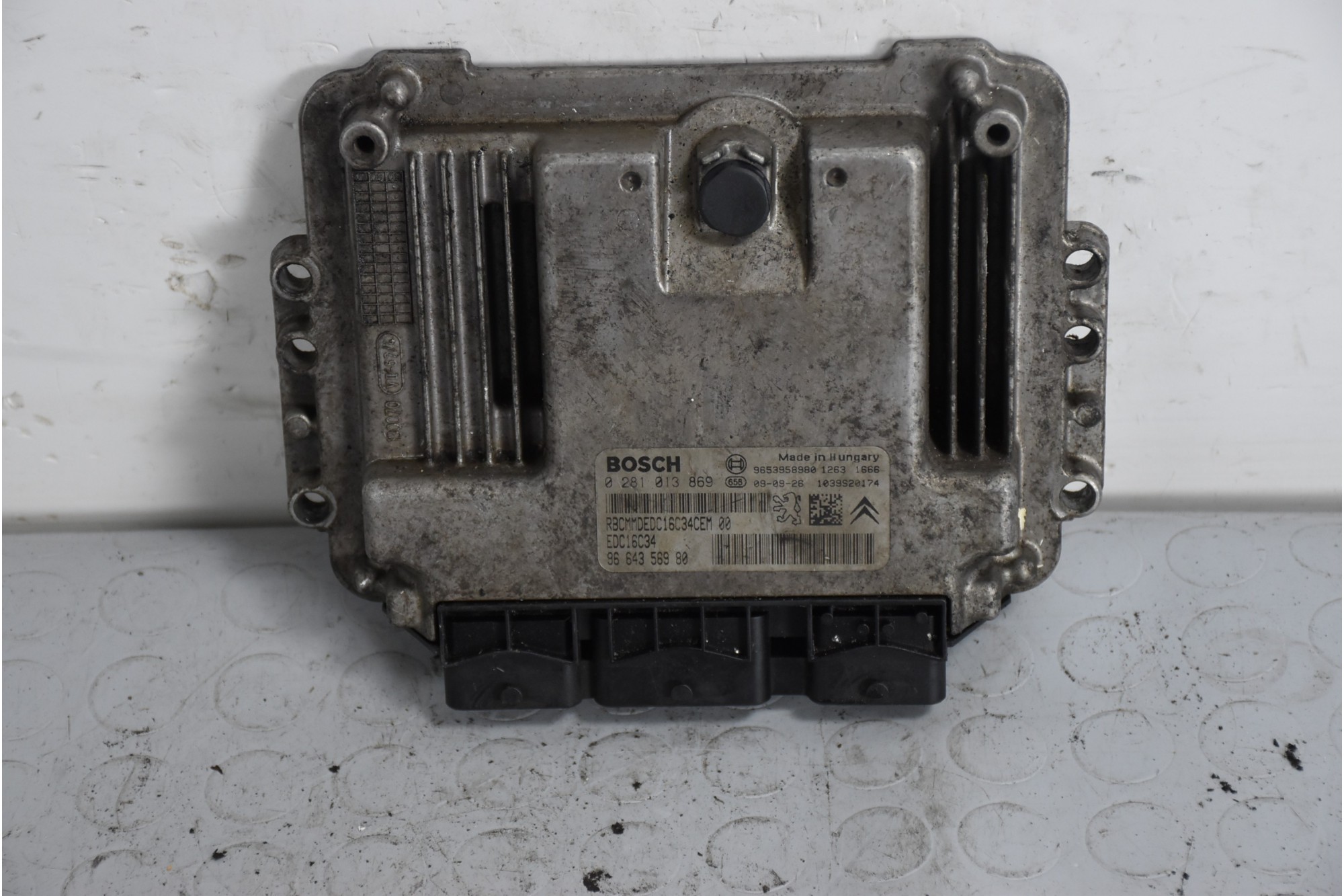 Centralina ECU Citroen Jumpy dal 2007 al 2016 Cod 9664356980  1637848092080