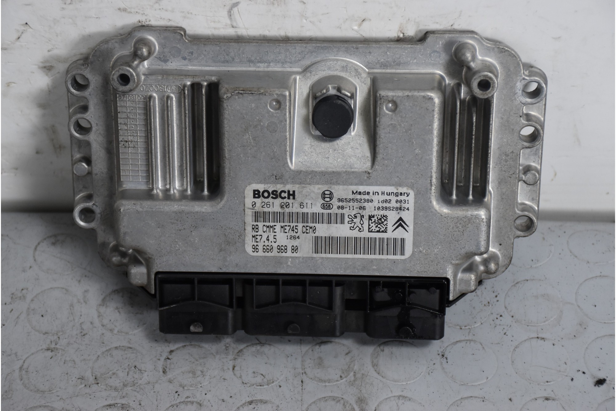 Centralina ECU Citroen Berlingo dal 2008 al 2018 Cod 0261201611  1637850924188