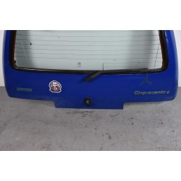 Portellone bagagliaio posteriore Fiat Cinquecento Dal 1991 al 1998 Blu  1637858053323