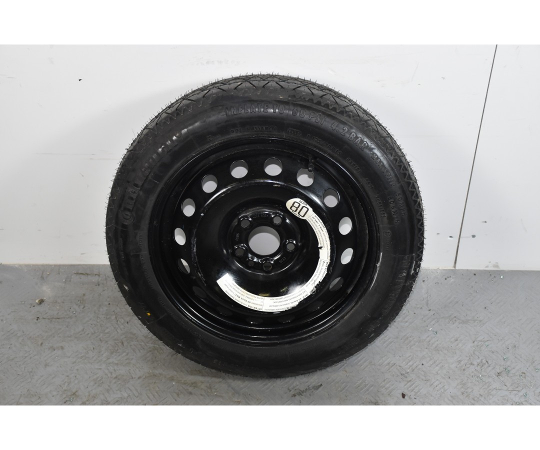 Ruotino di scorta Alfa Romeo 156 Dal 1997 al 2007 5 fori 125/80 R15  1637939303057